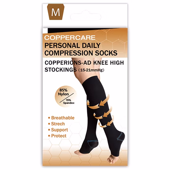 Hot Selling Reduce Swelling Socks Compression Sport Socks Medical Compression Stockings with Low Price